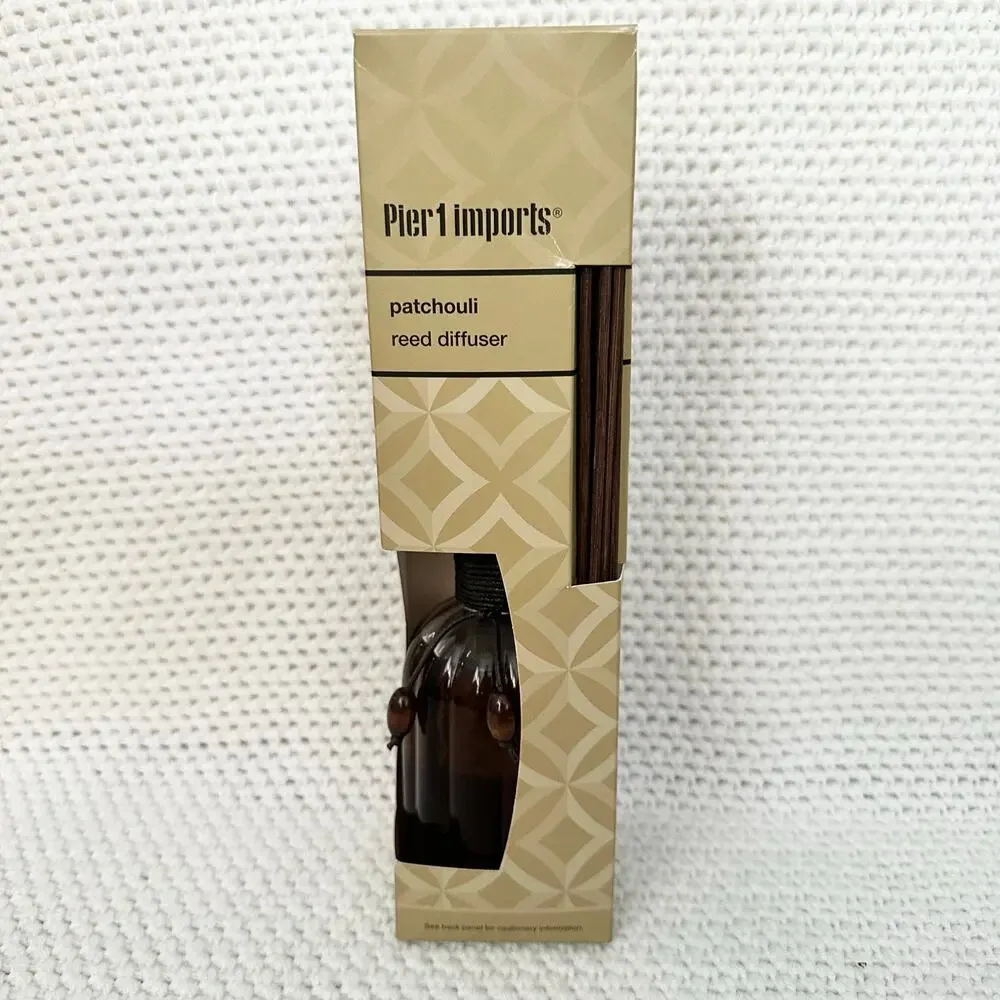 Pier 1 Imports Rare Discontinued Vintage Patchouli Reed Diffuser Kit New In Box